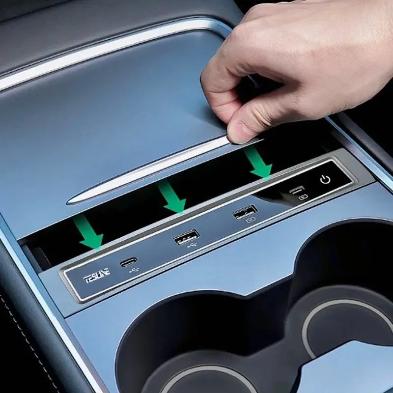 Station d'accueil USB pour Tesla model 3/Y — photo 4