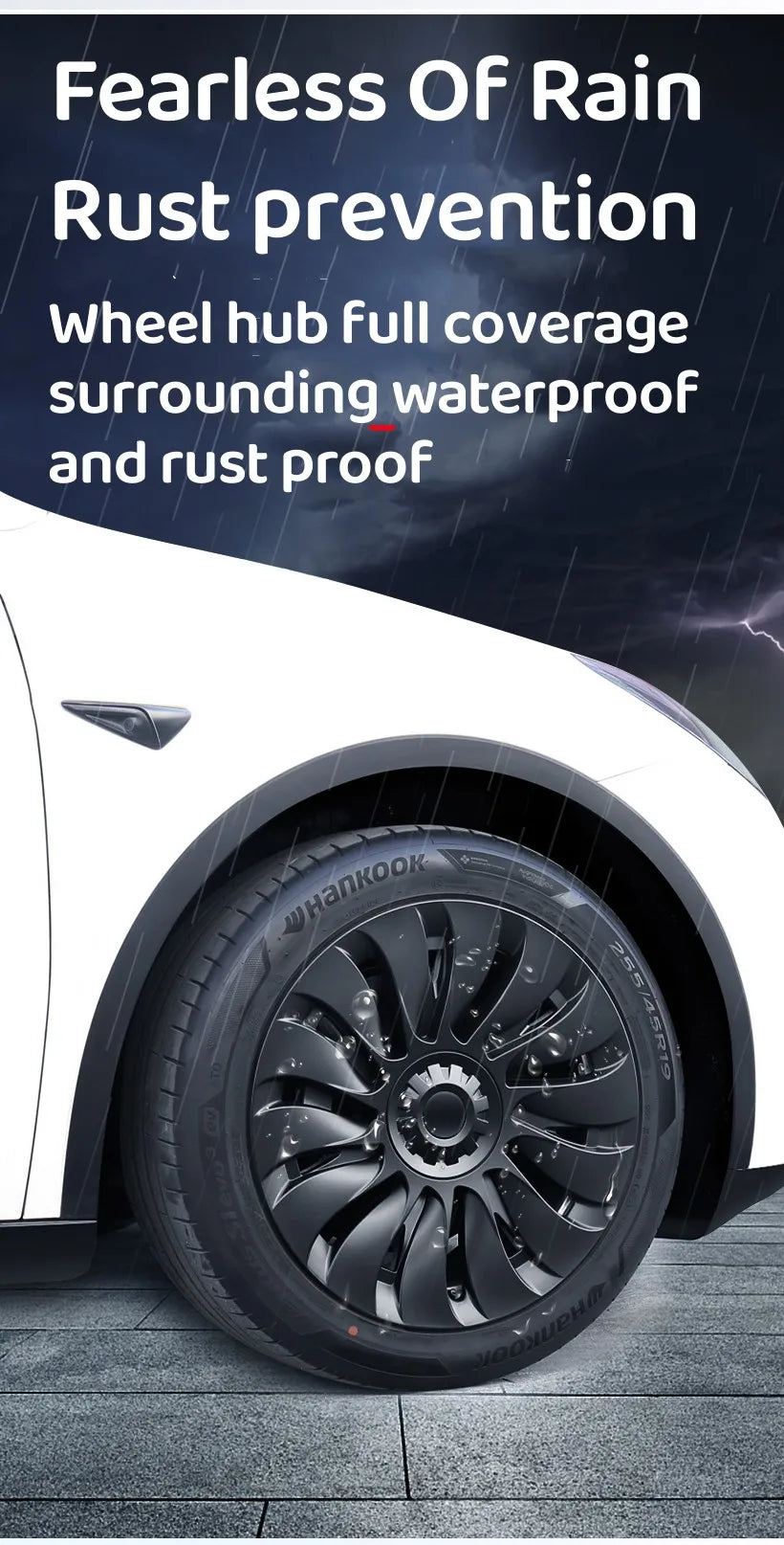 Enjoliveurs Performance 19" pour Tesla Model Y