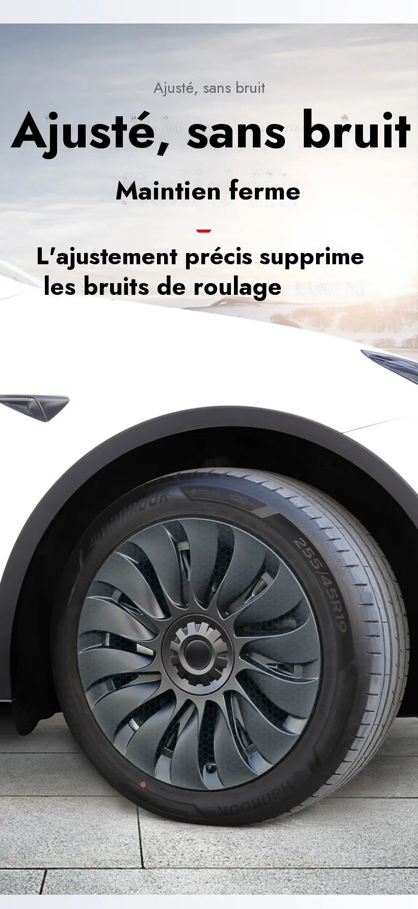 Enjoliveurs Performance 19" pour Tesla Model Y — photo 23
