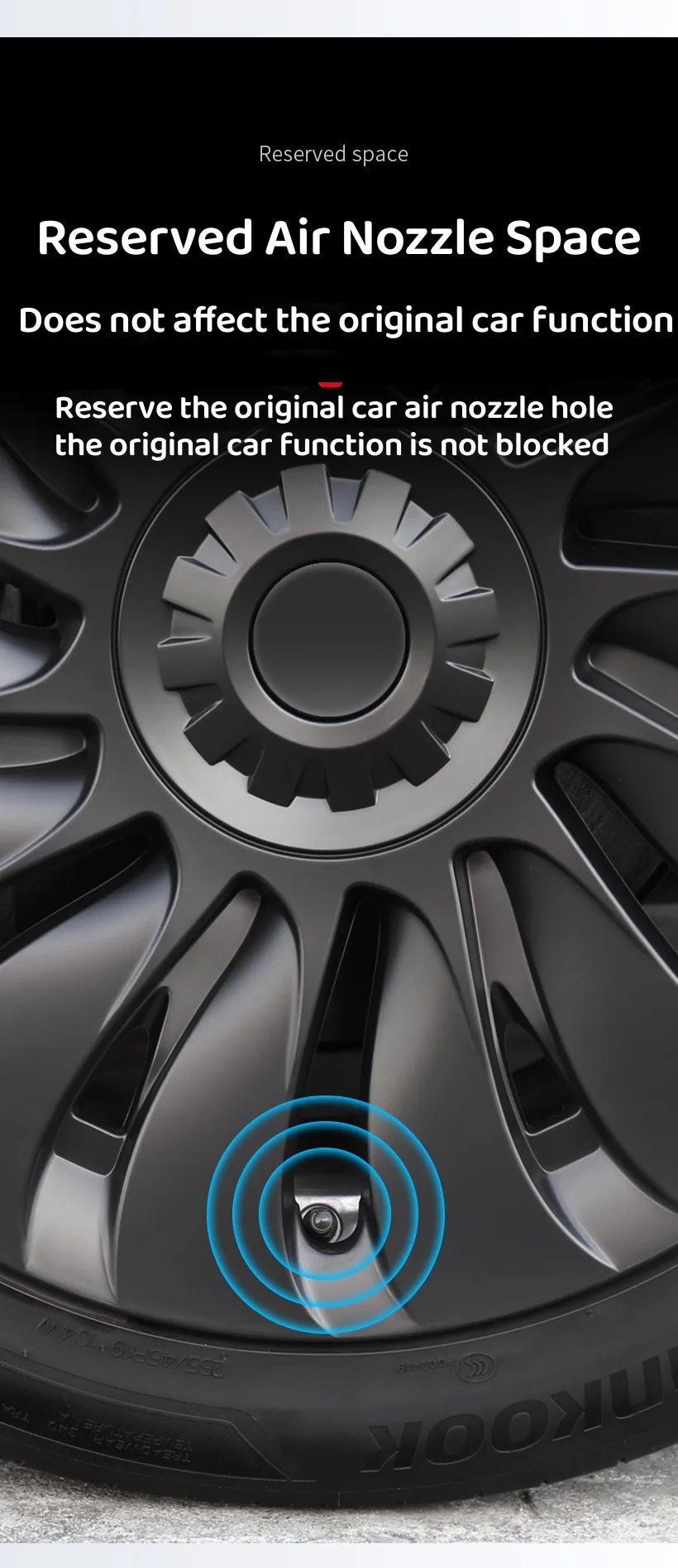 Enjoliveurs Performance 19" pour Tesla Model Y