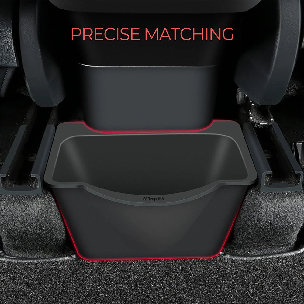 Boîte de rangement de console centrale arrière pour Tesla Model 3