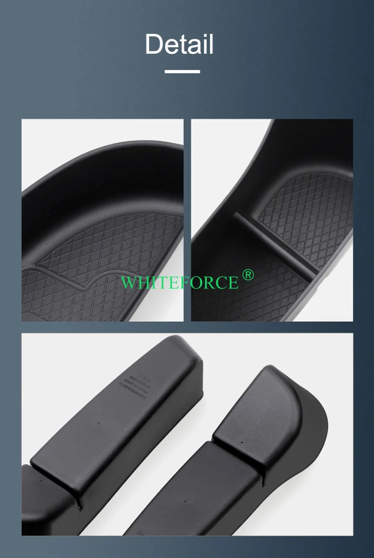 Boîte de rangement pour fentes de porte pour Tesla model 3 Highland