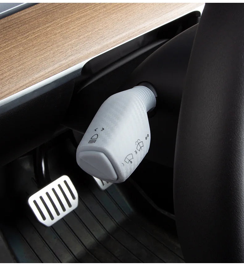 Protection de levier de vitesse en silicone pour Tesla Model Y 3 S X