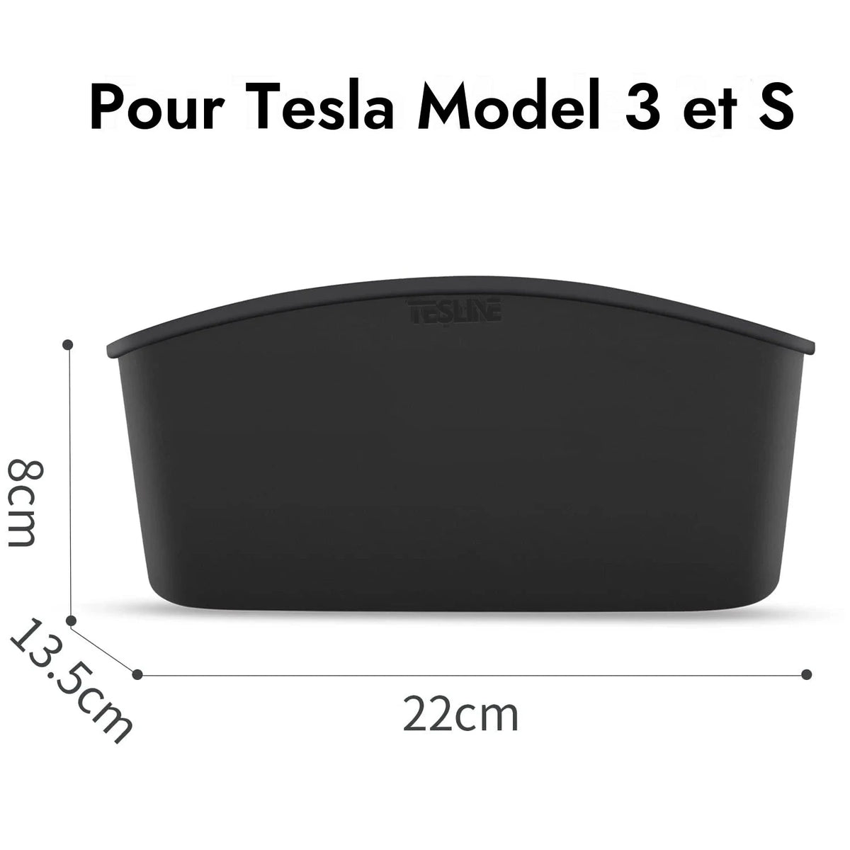 Boîte de rangement de console centrale arrière pour Tesla Model Y — photo 13
