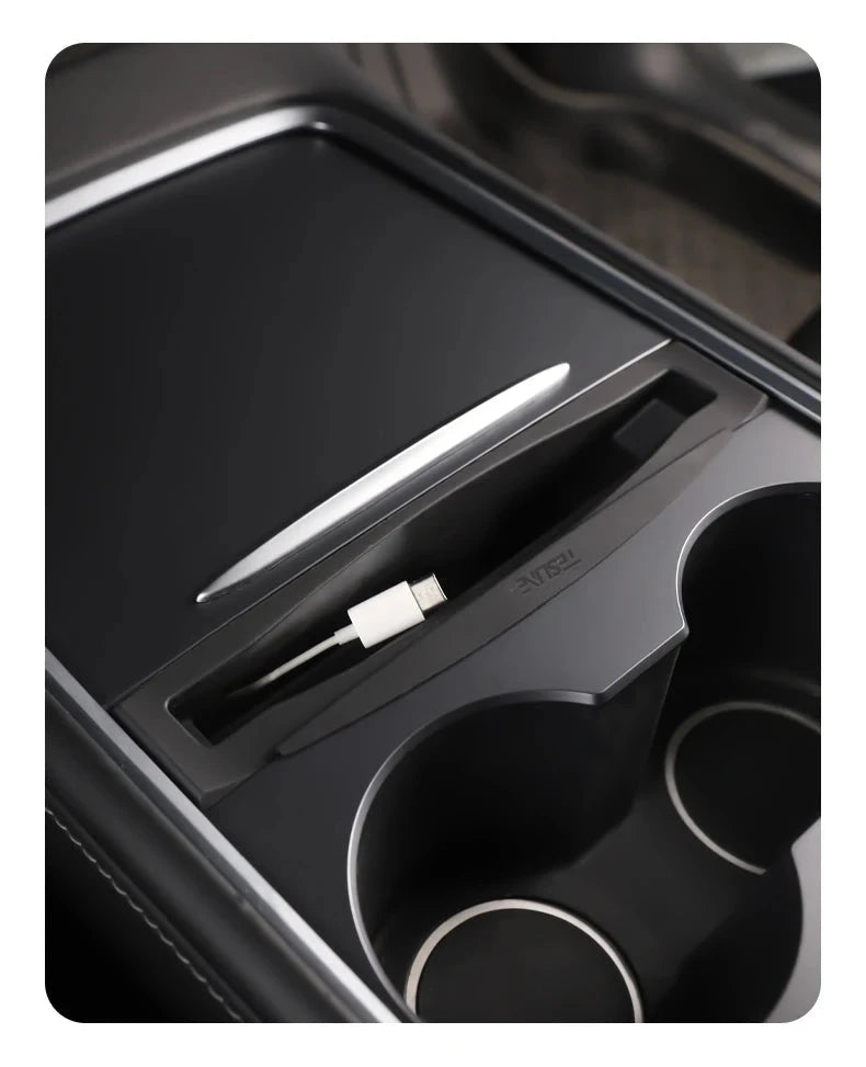 Boîte de rangement console centrale pour Tesla Model Y 3 — photo 10