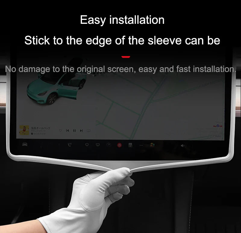 Cadre de protection en Silicone pour Tesla Model Y 3