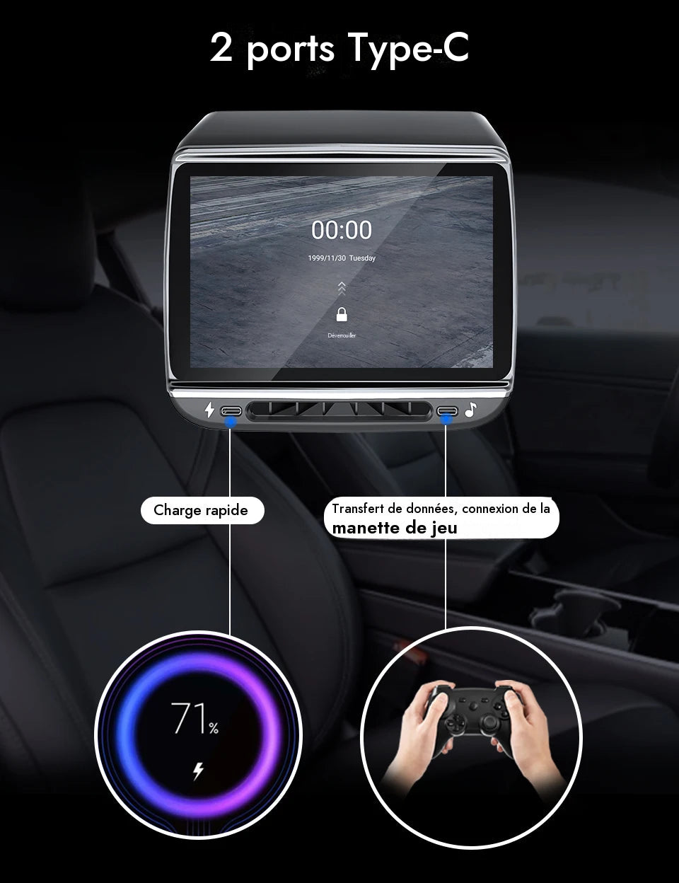 Ecran Arrière pour Tesla Model Y 3 — photo 15