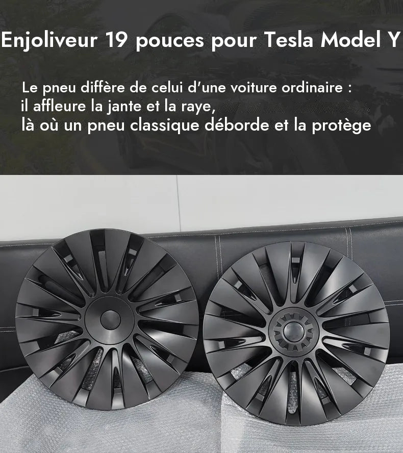 Enjoliveurs Performance 19" pour Tesla Model Y — photo 28
