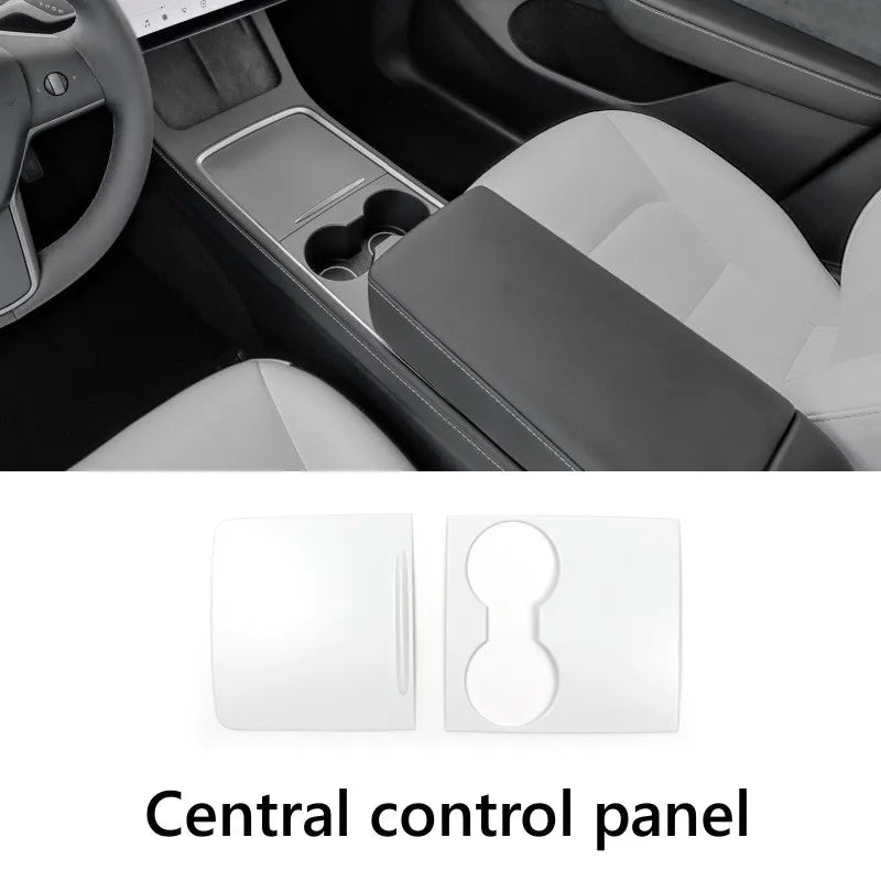 Revêtement de tableau de bord blanc pour Tesla Model Y