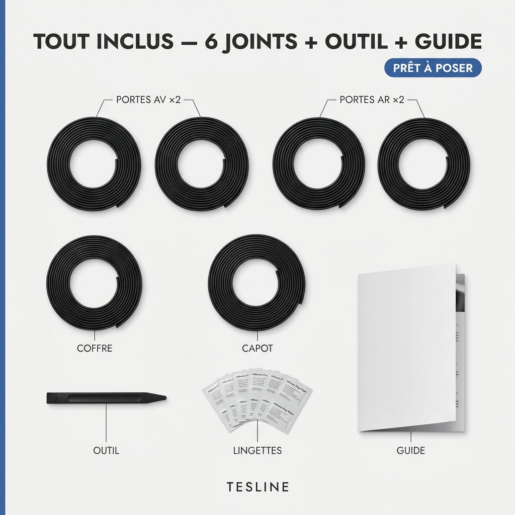 Kit d'étanchéité et d'insonorisation Tesline ProGuard
