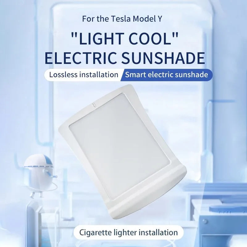 Pare-soleil de toit panoramique rétractable électrique pour Tesla Model Y