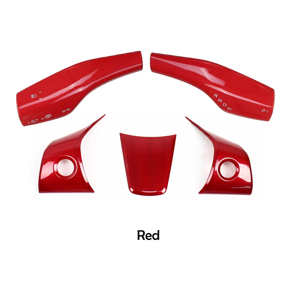 Cadre de volant fibre de carbone mat pour Tesla model 3/Y