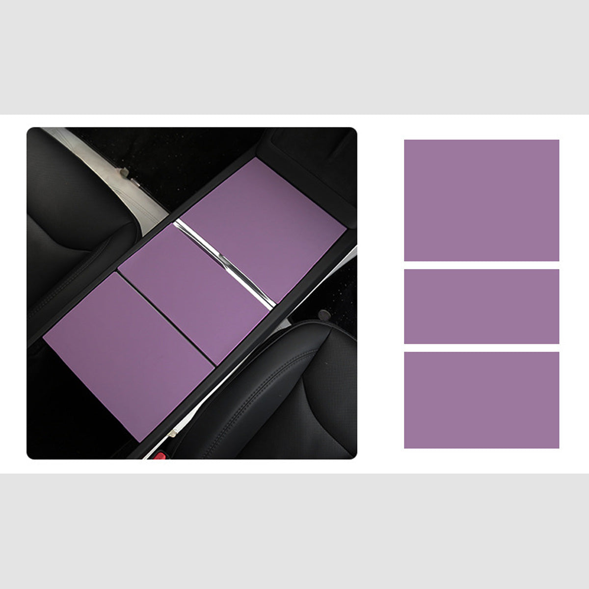 Film console centrale mat pour Tesla Model 3 et Y (2024+) — photo 8