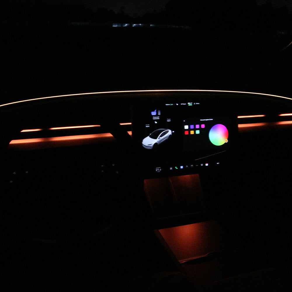 Éclairage d'ambiance Tesla — visuel 7