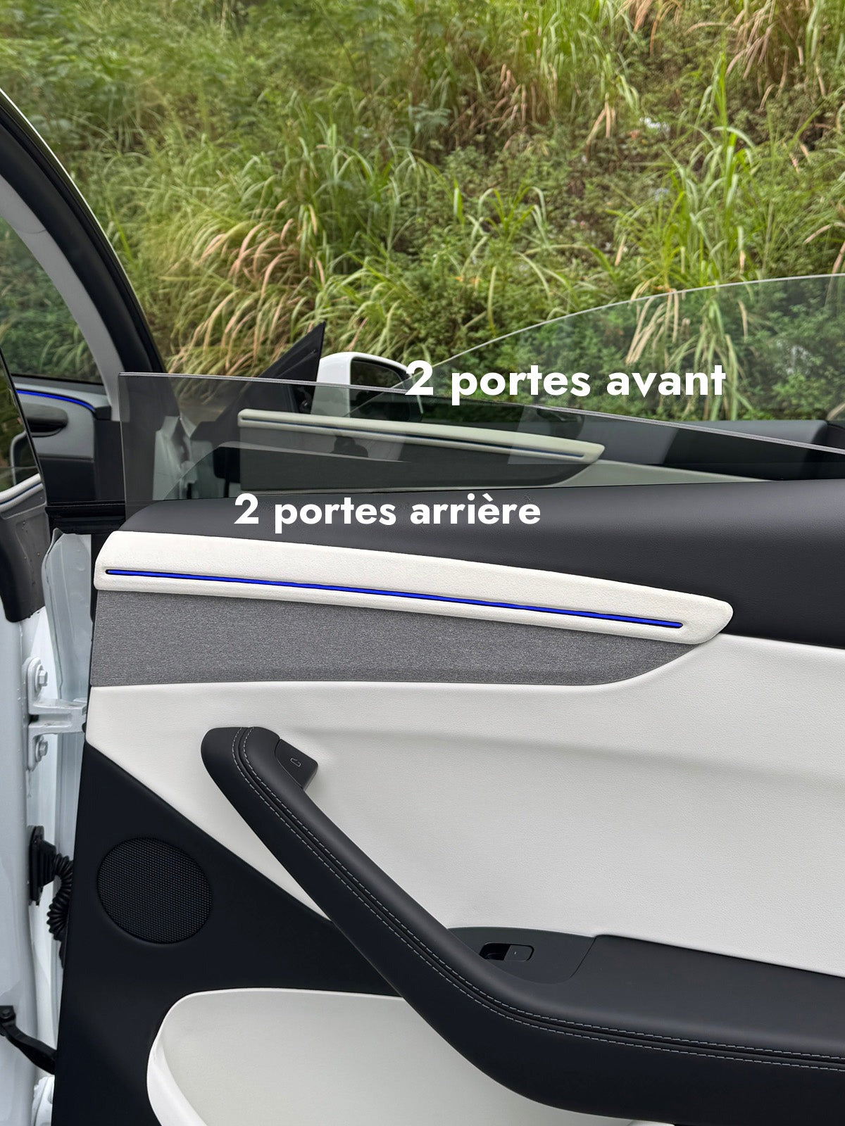 Habillage de contre-portes suède pour Tesla Model Y (2025-2026) — photo 3