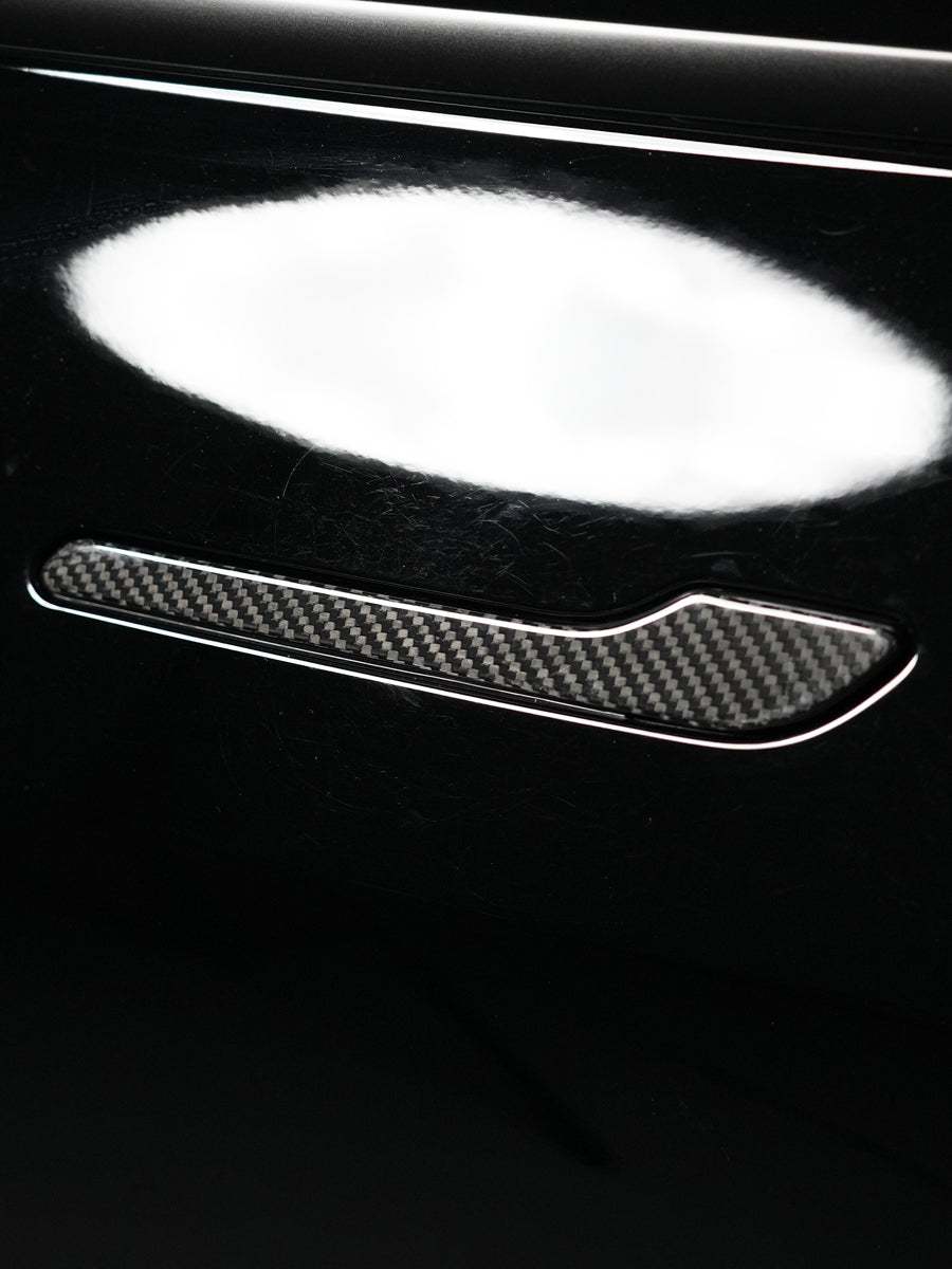 Coques de poignées carbone pour Tesla Model 3 et Model Y