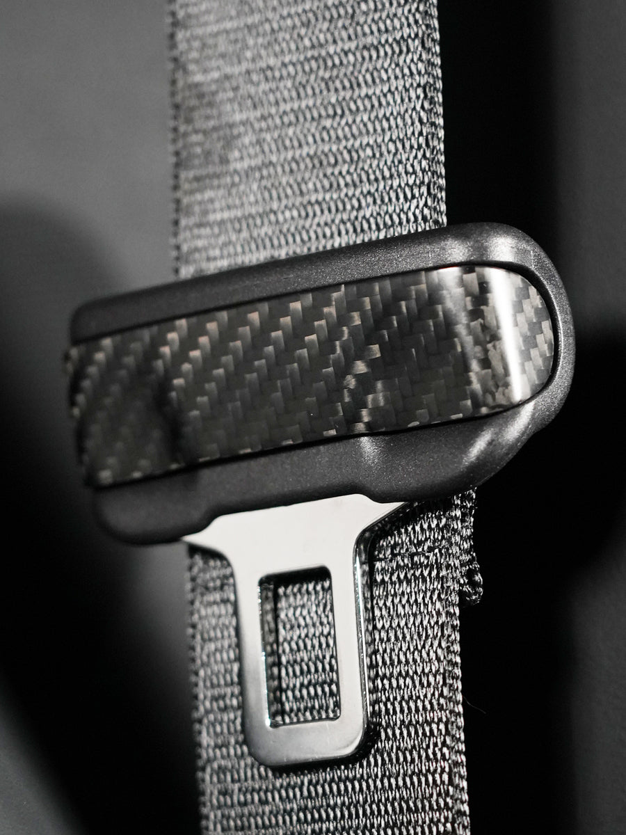 Coques de boucle de ceinture carbone pour Tesla Model 3 · Y · S · X — photo 5