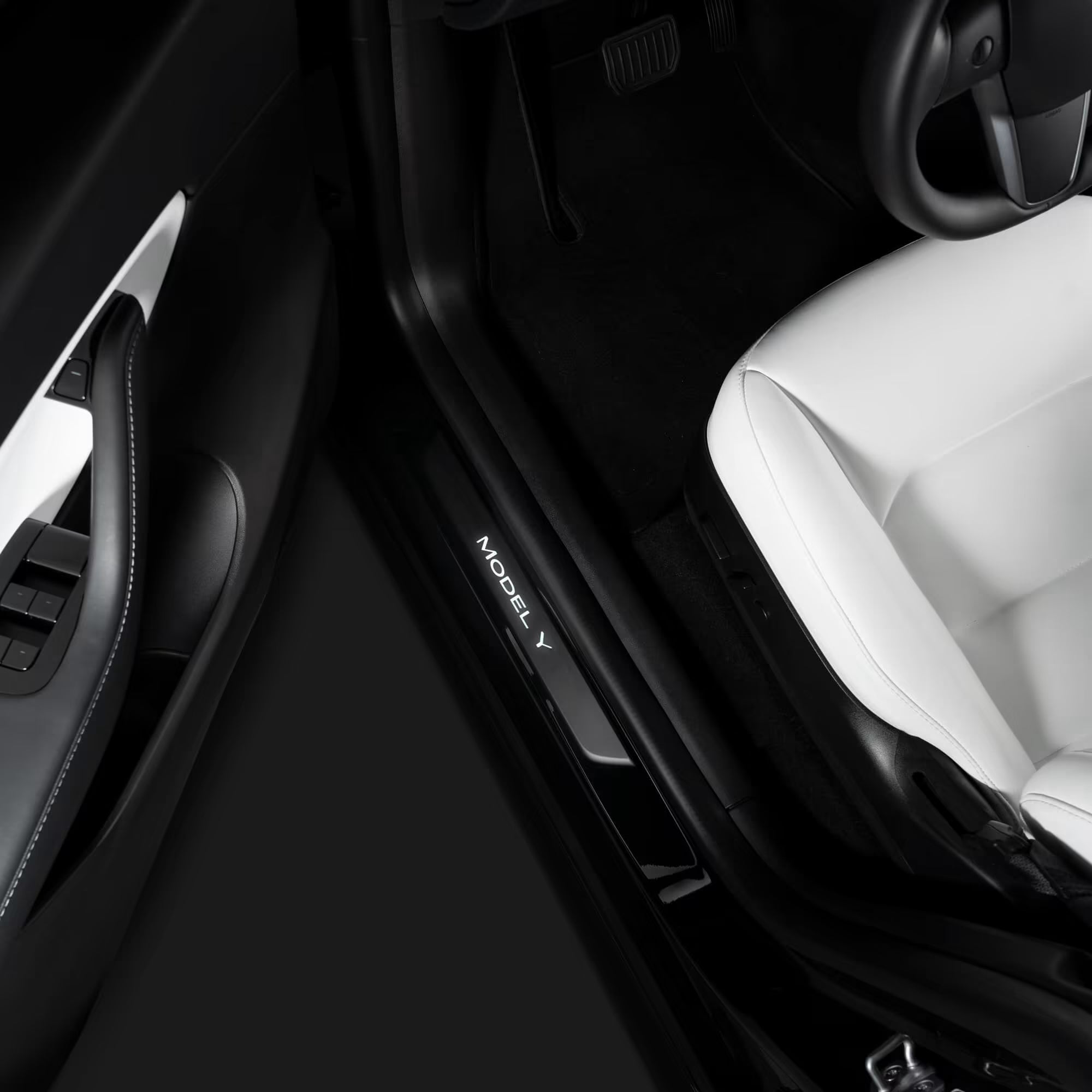 Seuil de porte rétro-éclairé Tesla Model Y