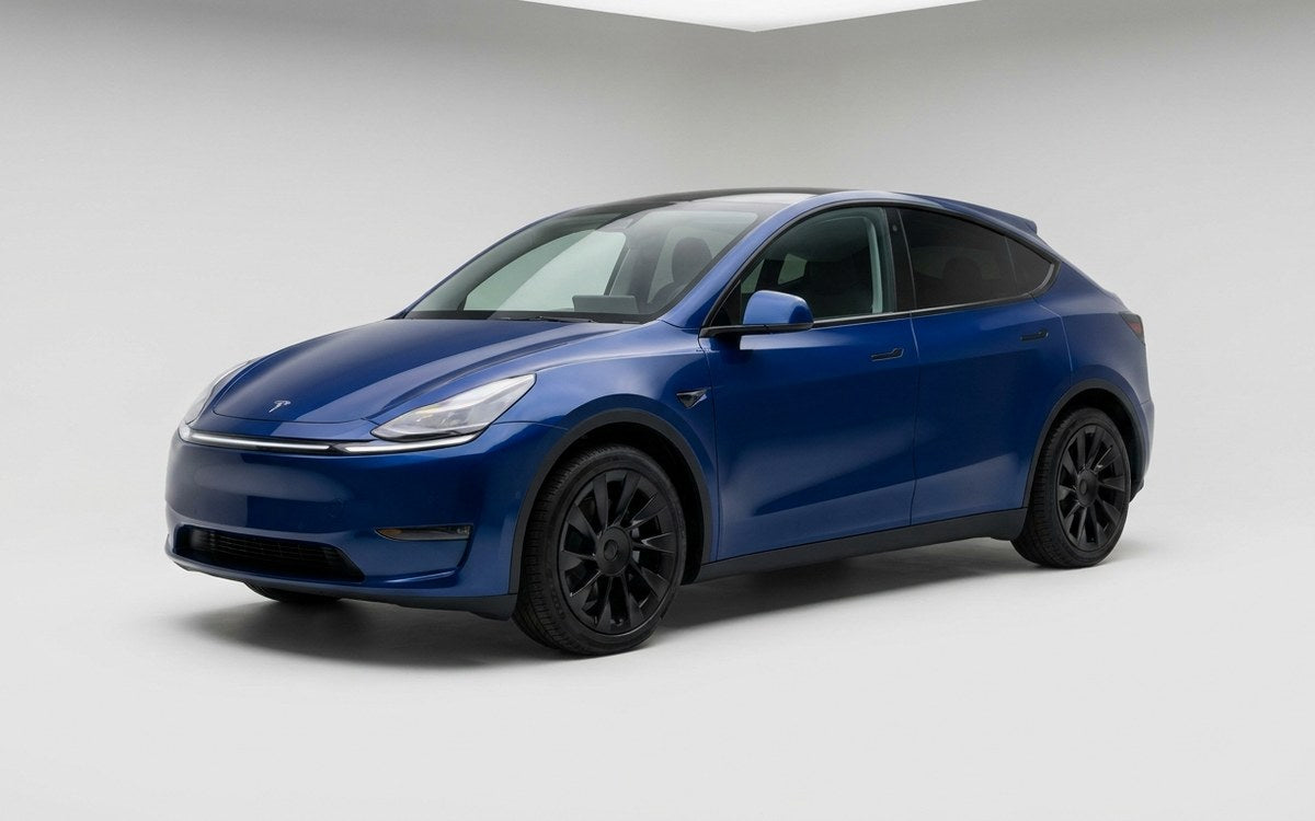 Tesla Model Y L bleue