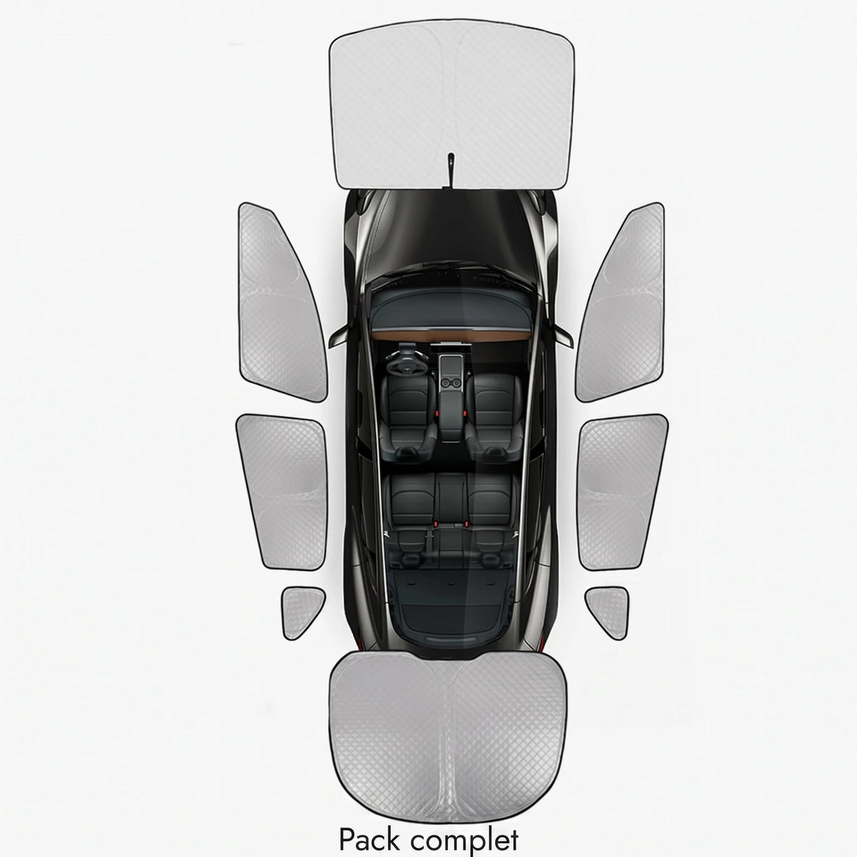 Pack Pare-soleil Complet pour Tesla Model Y — photo 11
