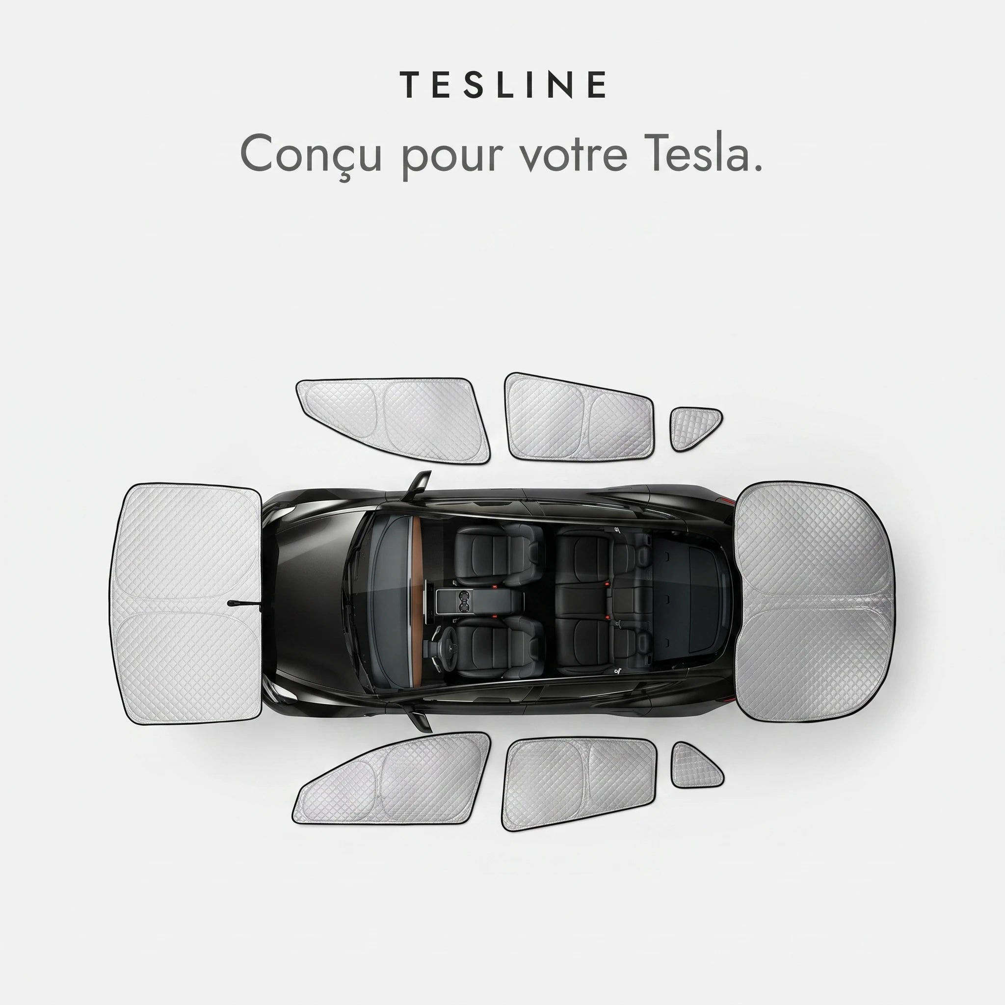 Pack Pare-soleil Complet pour Tesla Model Y — photo 16