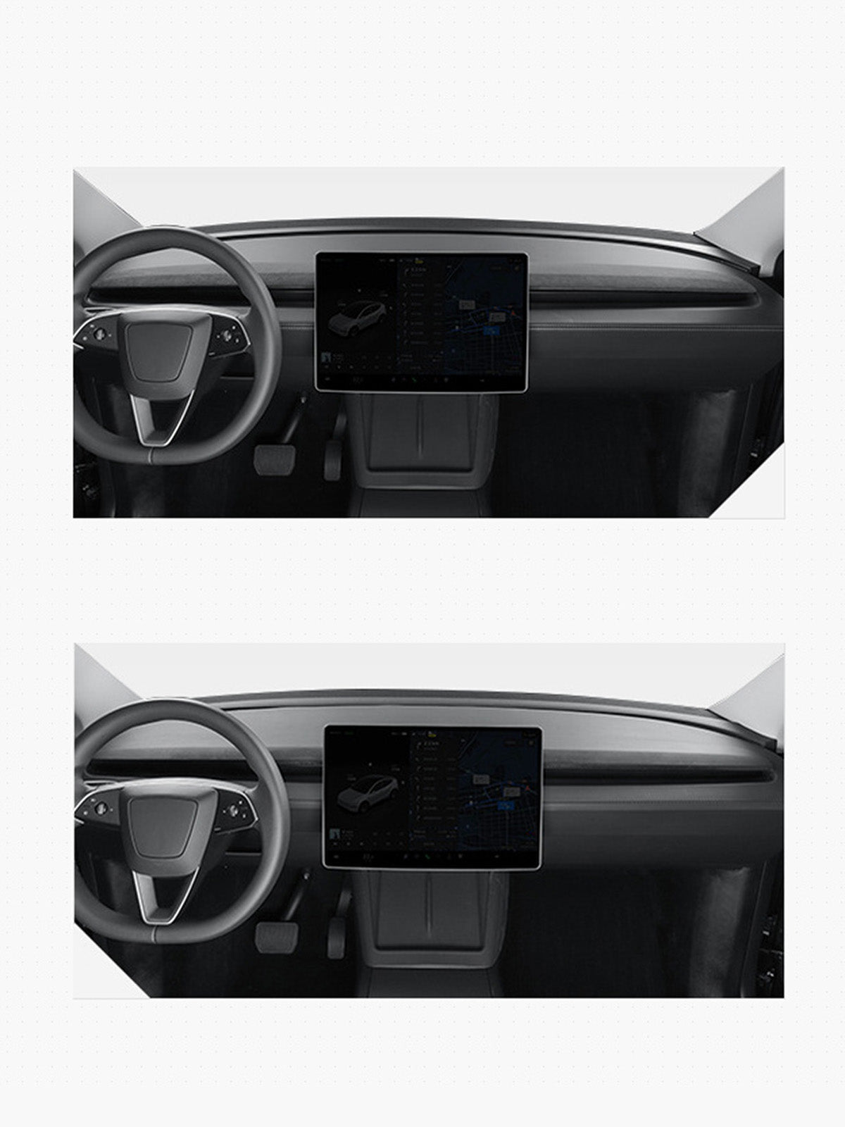 Tapis pare-soleil de tableau de bord pour Tesla Model Y (2025+) — photo 2