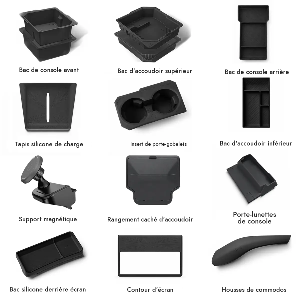 Tesline Kit de rangement d'habitacle — visuel 1