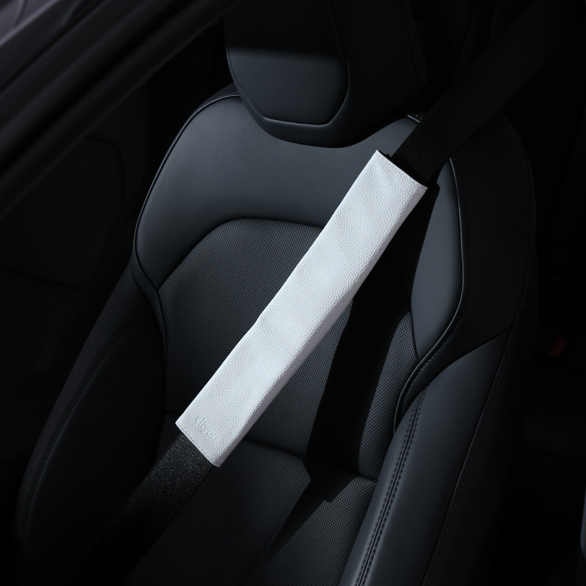 Fourreaux de ceinture cuir grainé pour Tesla — photo 3