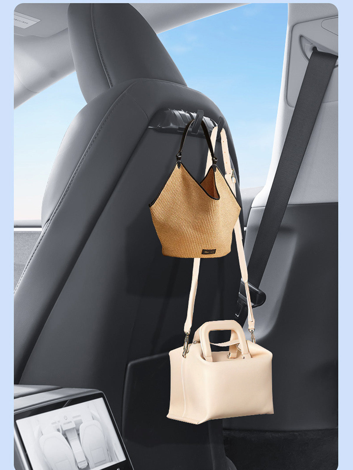 Crochets de dossier arrière pour Tesla Model 3 et Model Y — photo 4