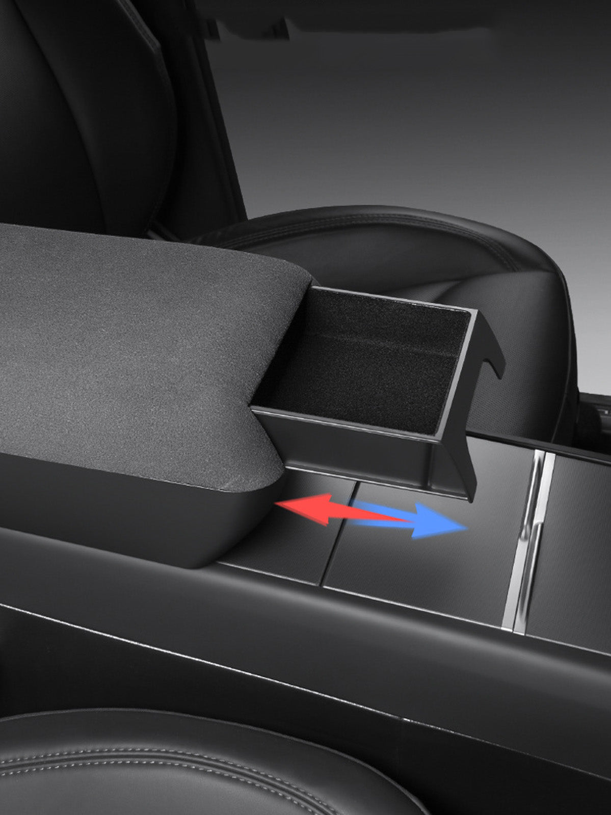 Réhausse d'accoudoir avec rangement pour Tesla Model 3 (2024+) et Y (2025+) — photo 5