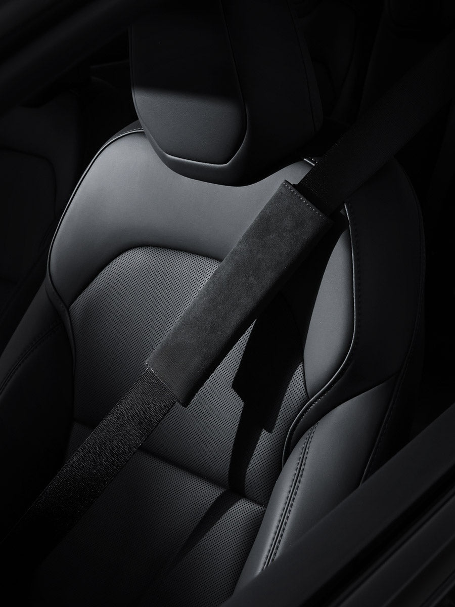 Fourreaux de ceinture alcantara pour Tesla — photo 7