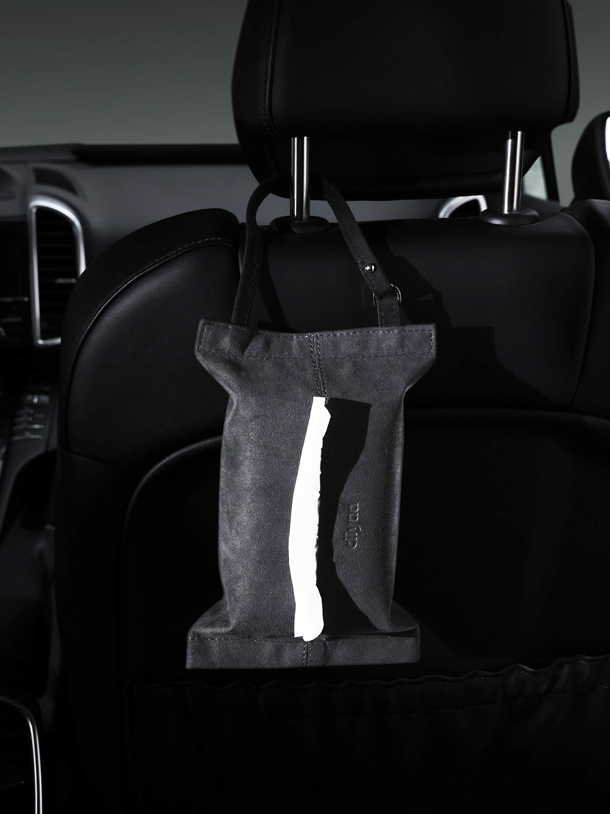 Étui à mouchoirs alcantara avec dragonne pour Tesla — photo 5
