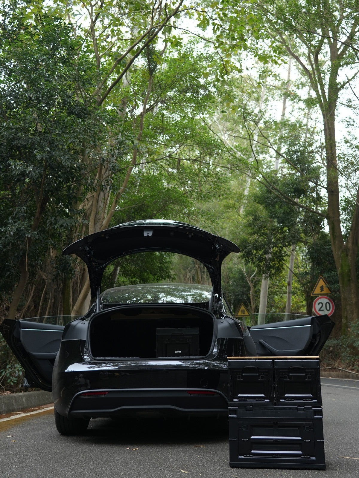 Caisse de rangement pliable pour Tesla — photo 9
