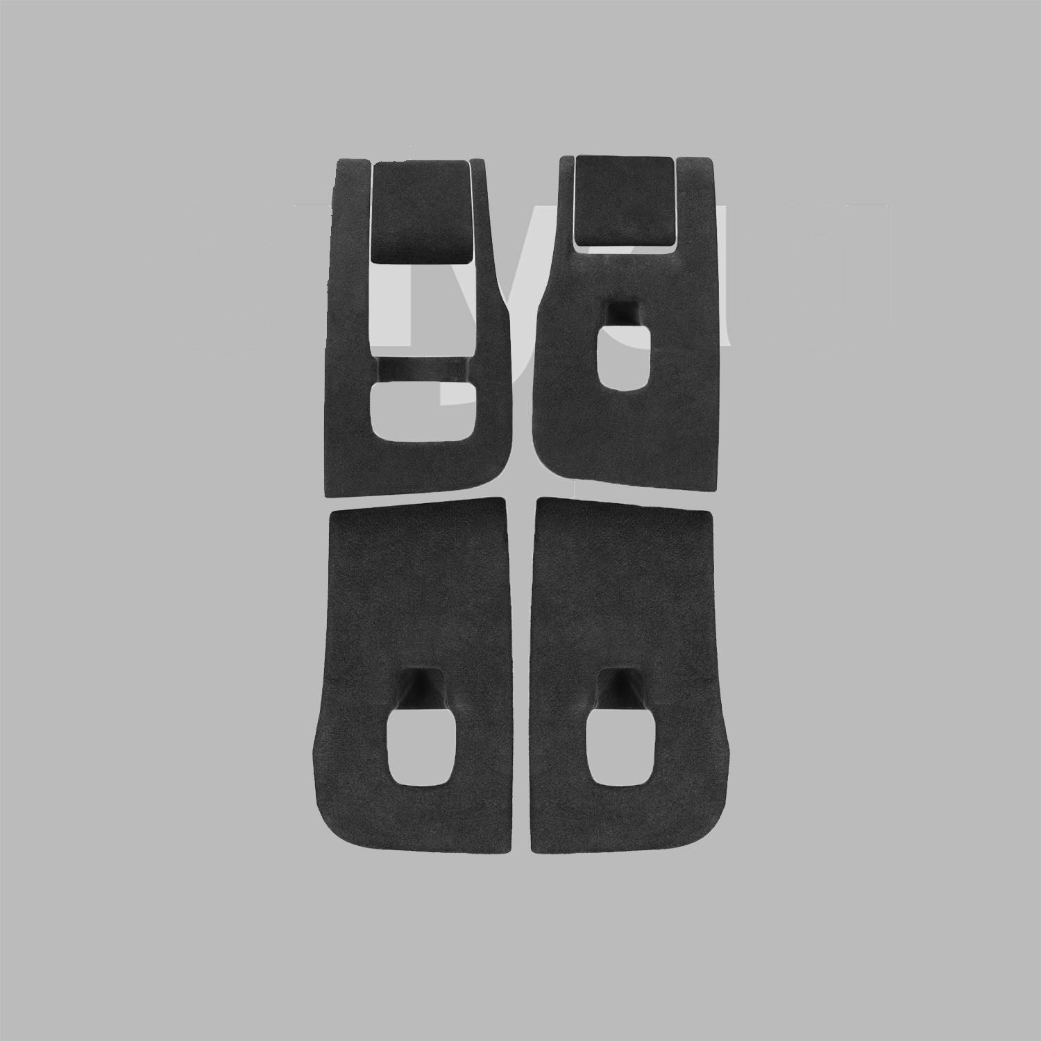 Caches boutons de vitres alcantara pour Tesla Model 3 et Y (2024+) — photo 9
