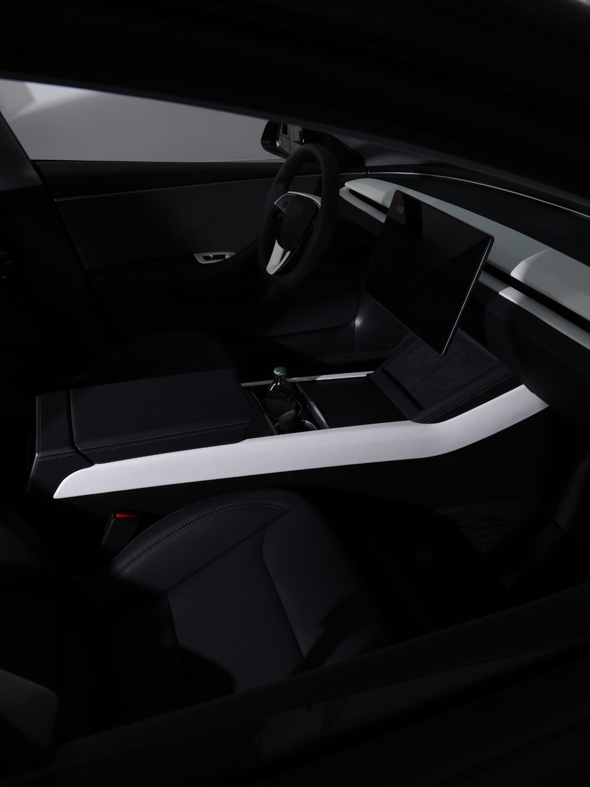 Flancs de console suède pour Tesla Model 3 et Y (2024+) — photo 4