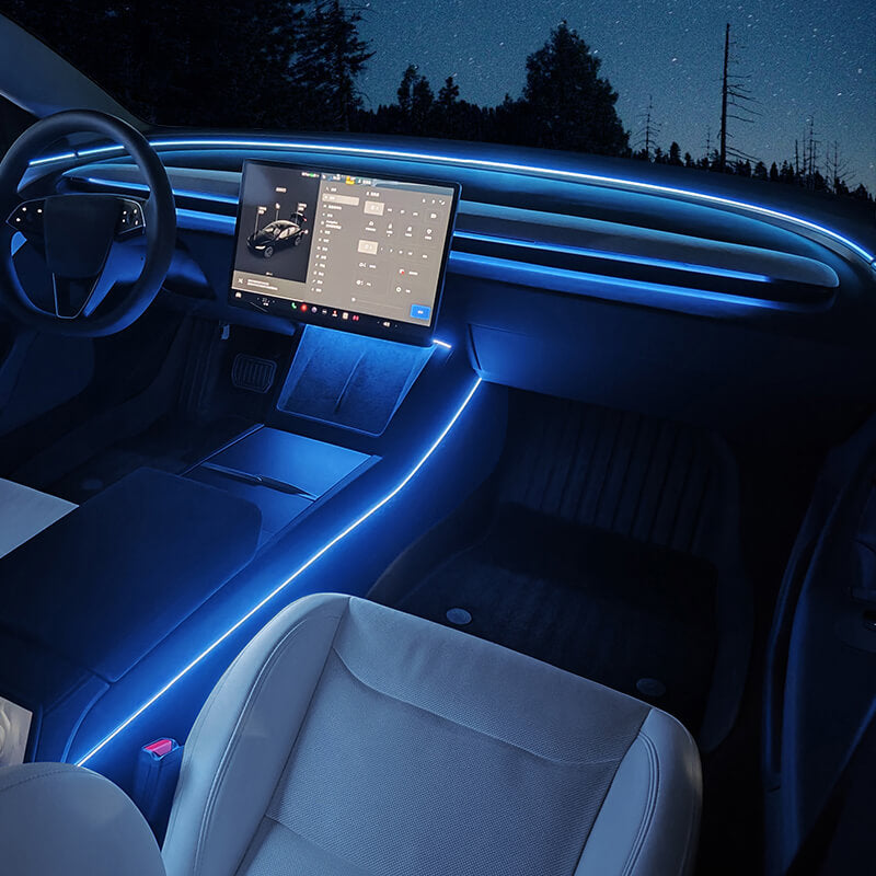 Éclairage d'ambiance Tesla — visuel 22