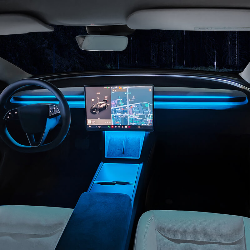 Éclairage d'ambiance Tesla — visuel 18