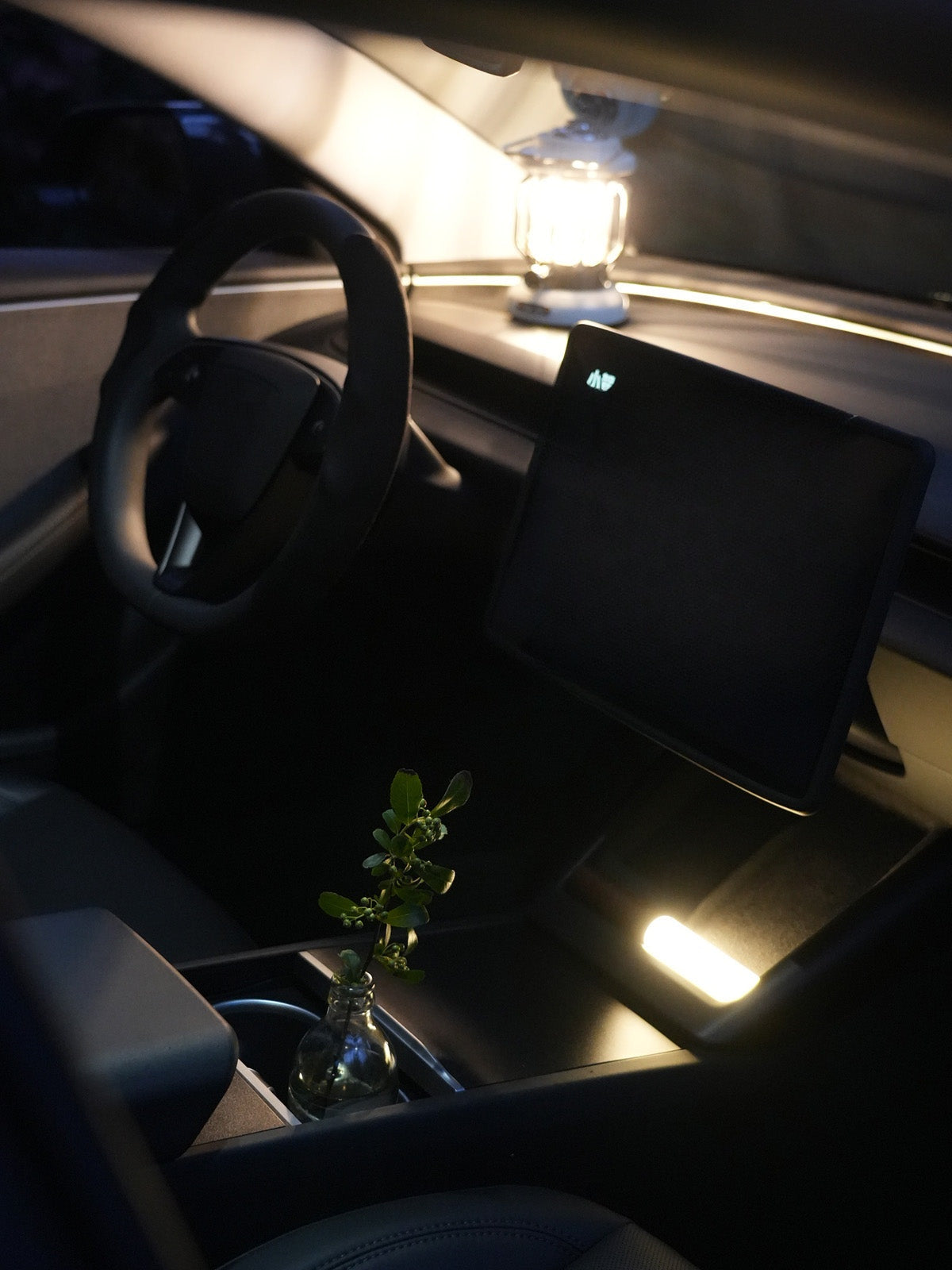 Film console centrale mat pour Tesla Model 3 et Y (2024+) — photo 10