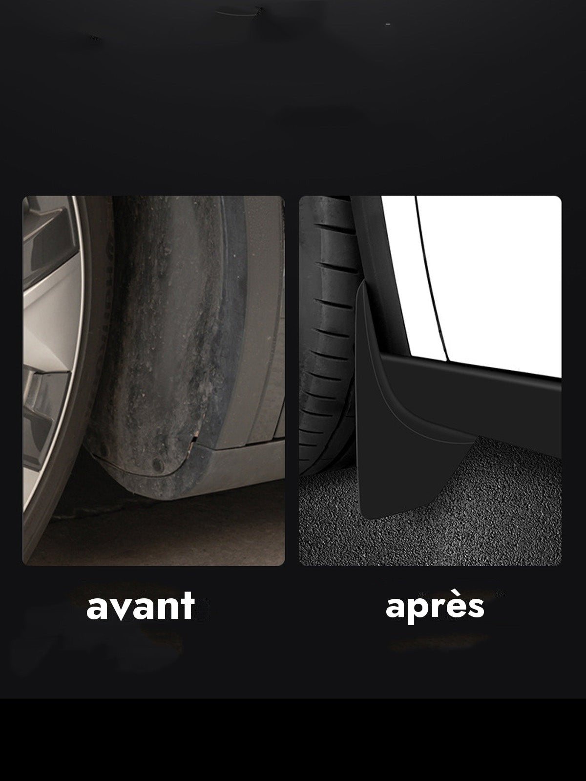 Bavettes garde-boue pour Tesla Model 3 et Model Y — photo 2