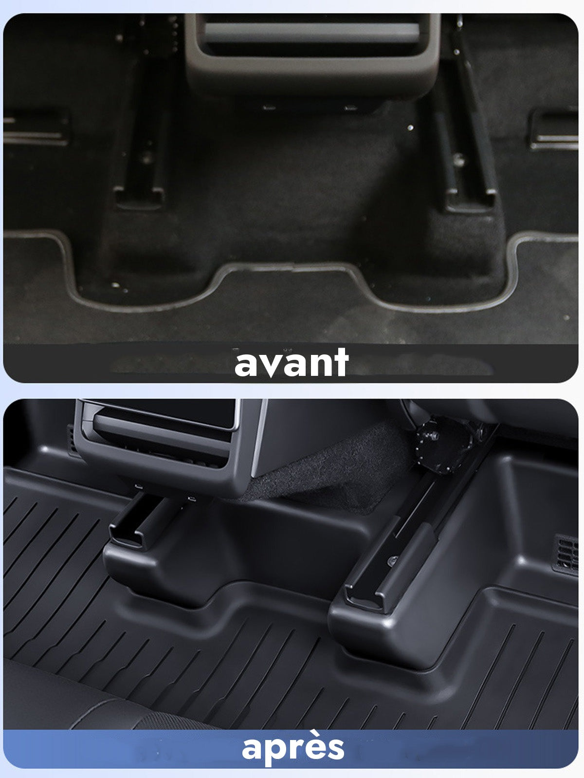Protections sous sièges pour Tesla Model Y (2020-2026) — photo 2