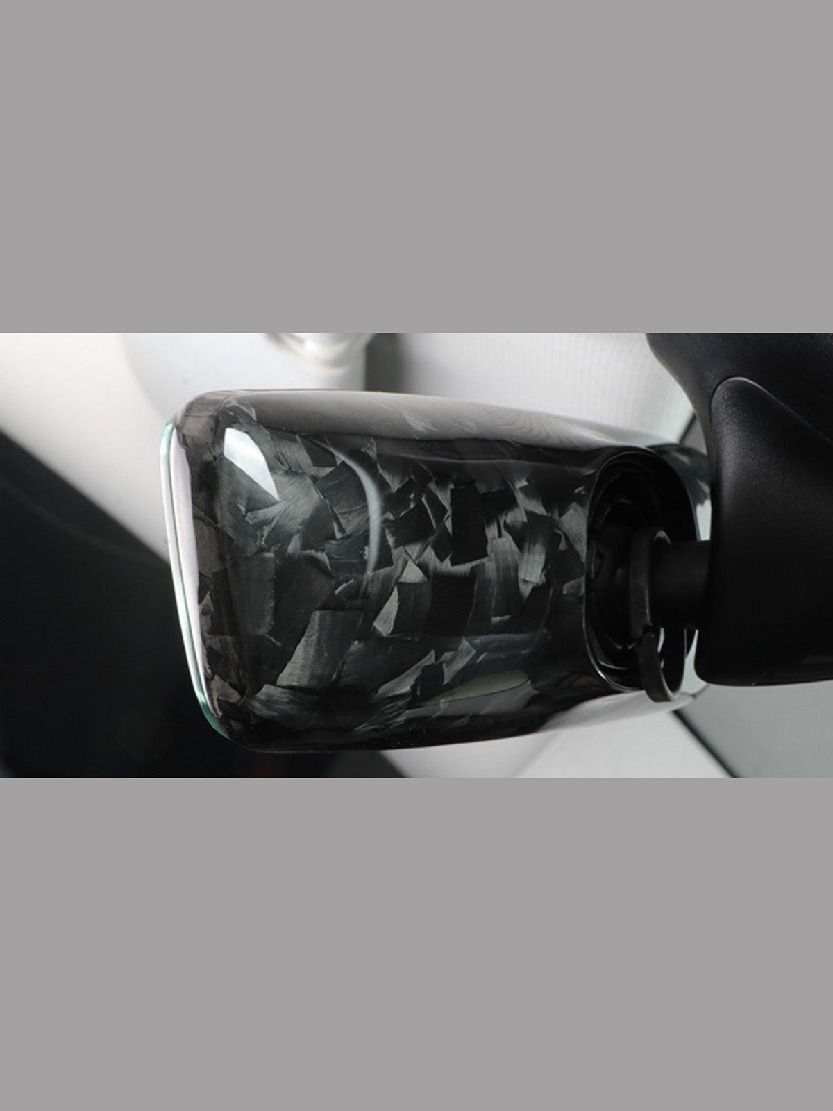 Coque de rétroviseur intérieur carbone pour Tesla Model 3 et Model Y — photo 5