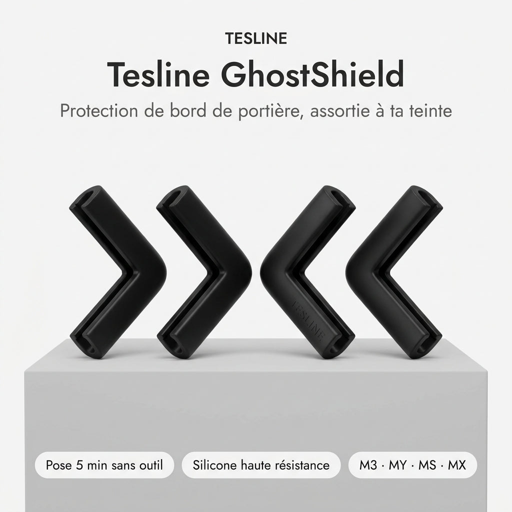 TESLINE GhostShield - Protections de bord de portière
