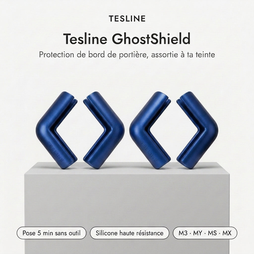 TESLINE GhostShield - Protections de bord de portière