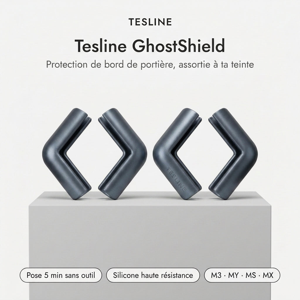 TESLINE GhostShield - Protections de bord de portière