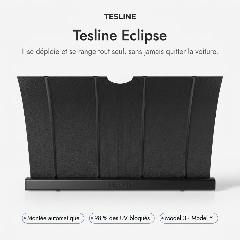 Pare-soleil électrique de pare-brise pour Tesla Model 3 et Model Y