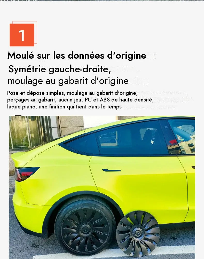 Enjoliveurs Performance 19" pour Tesla Model Y — photo 29