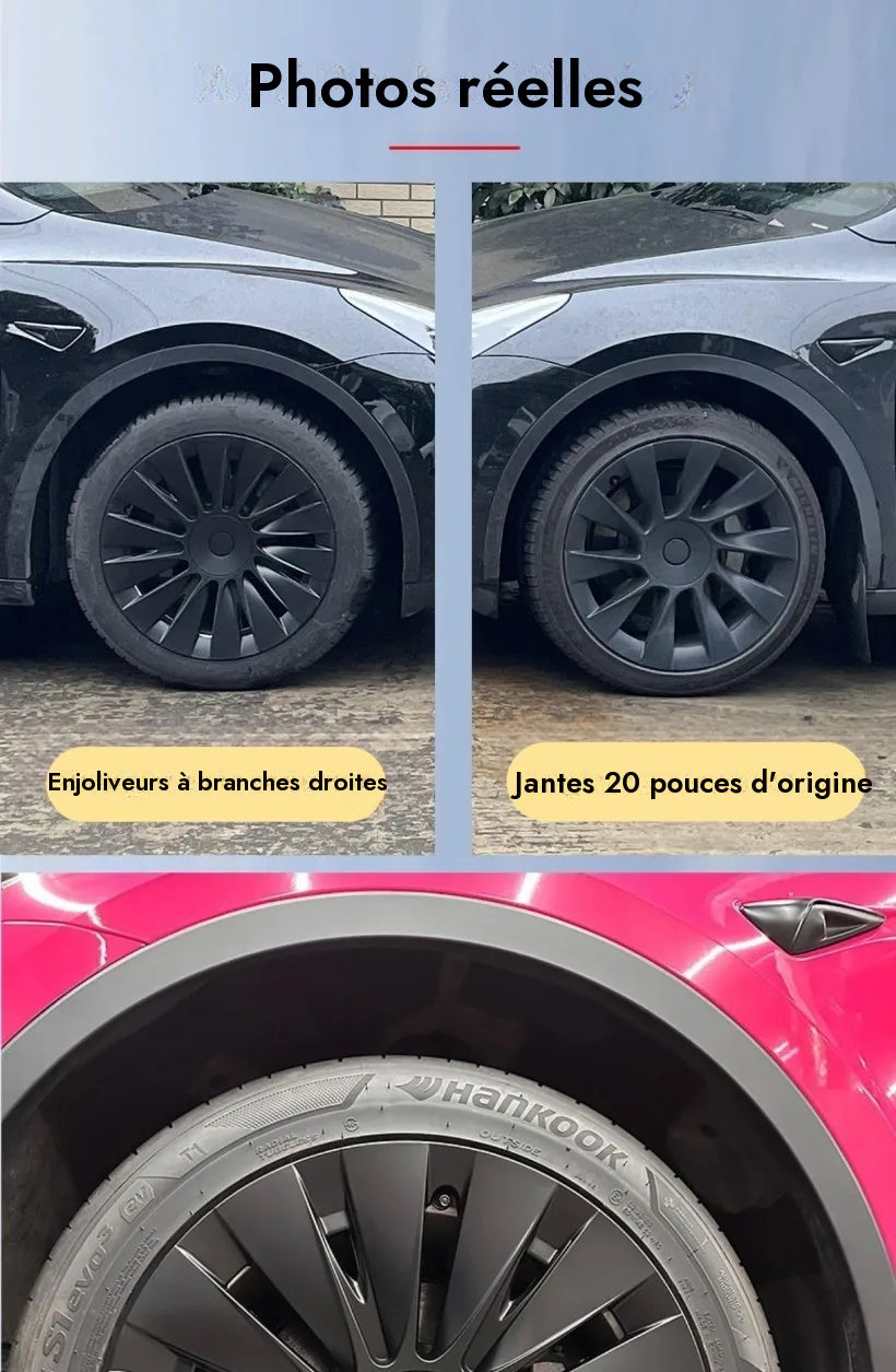 Enjoliveurs Performance 19" pour Tesla Model Y — photo 33