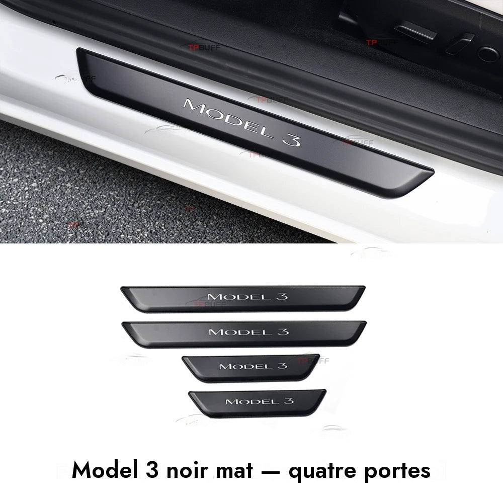 Seuil de porte rétro-éclairé Tesla Model 3 — photo 12