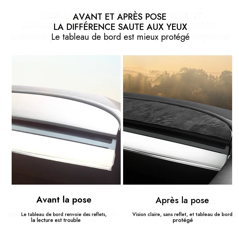 Protection solaire, isolation du tableau de bord pour Tesla Model 3 Y 2017 – 2023 — photo 7