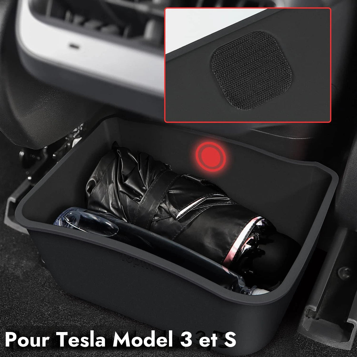 Boîte de rangement de console centrale arrière pour Tesla Model Y — photo 5